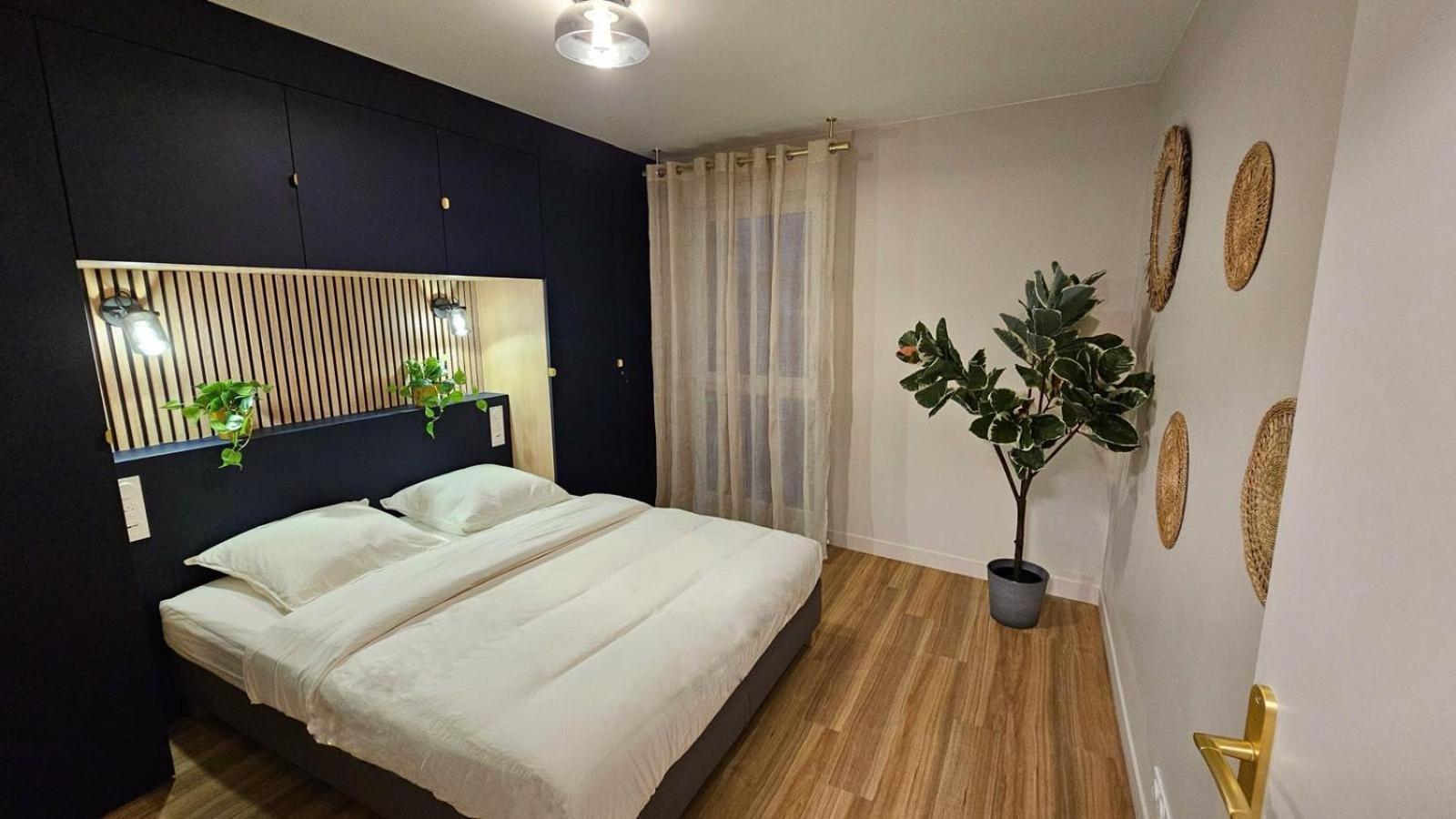 Apartamento L'Ecrin Bleu Aubervilliers Exterior foto