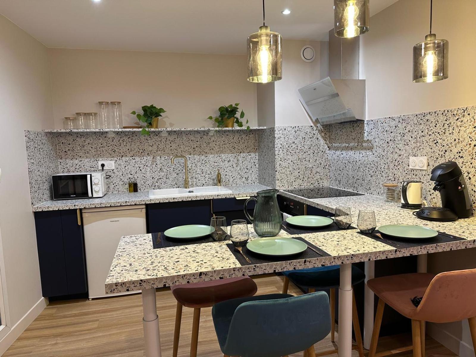 Apartamento L'Ecrin Bleu Aubervilliers Exterior foto